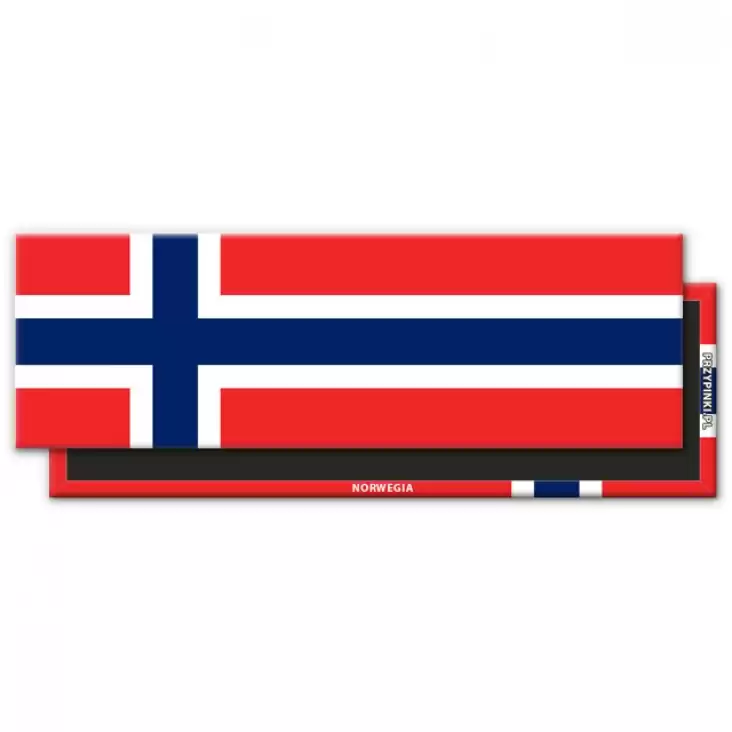magnes 115x37mm Norwegia