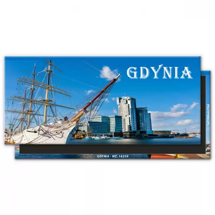 magnes 120x54mm Gdynia 