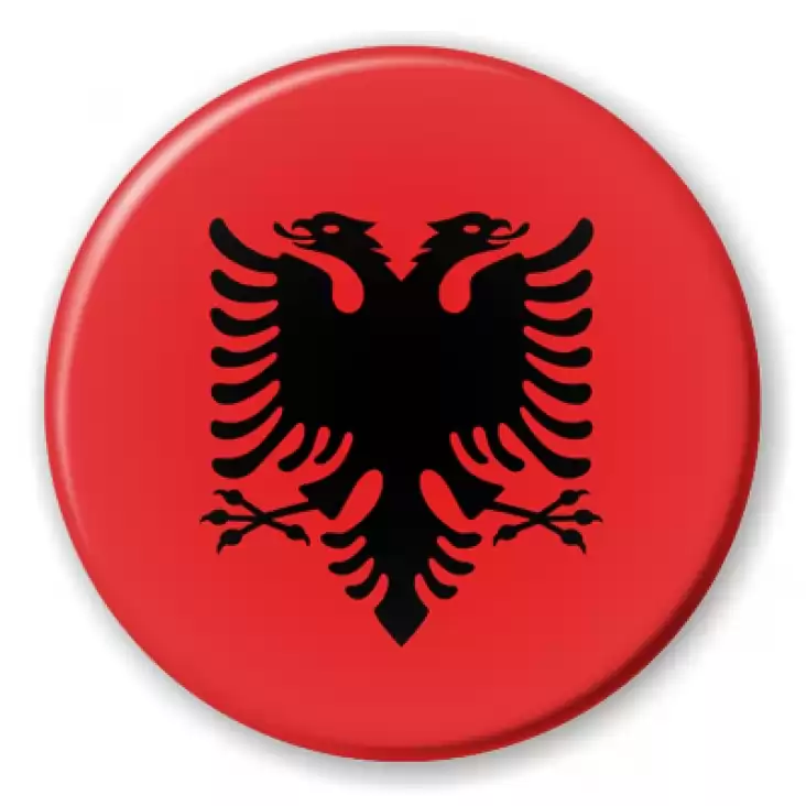 przypinka Flaga Albania