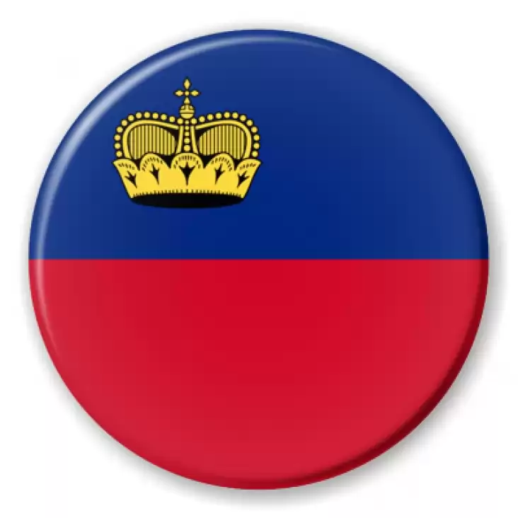 przypinka Flaga Liechtenstein
