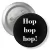 Przypinka z agrafką Hop hop hop