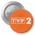 Przypinka z agrafką TVP 2