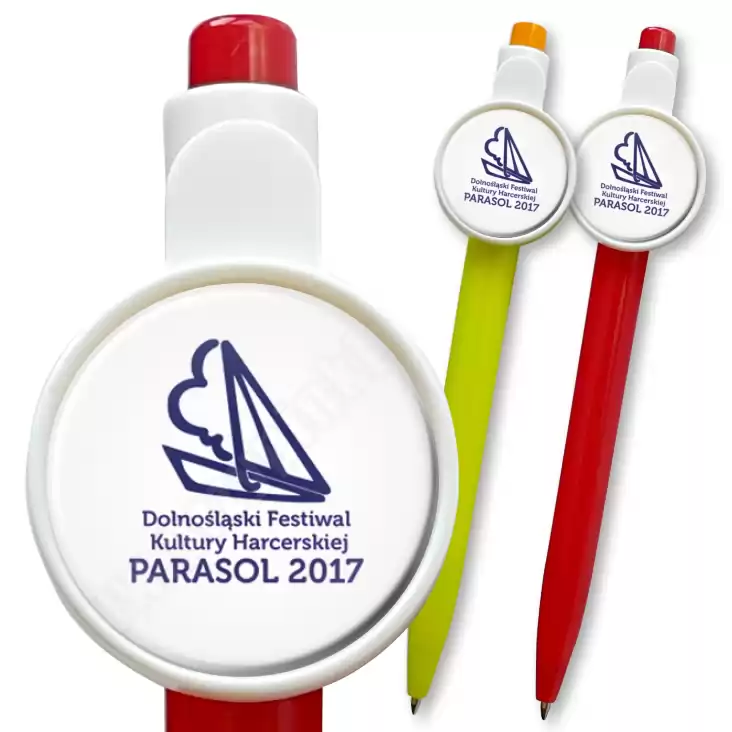 przypinka długopis Parasol 2017