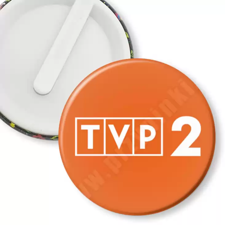 przypinka klips TVP 2