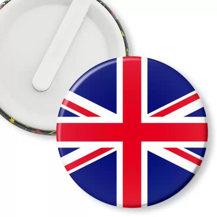 przypinka klips Flaga Wielka Brytania