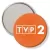 Przypinka lusterko TVP 2