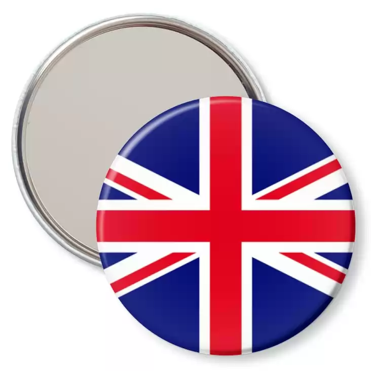 przypinka lusterko Flaga Wielka Brytania