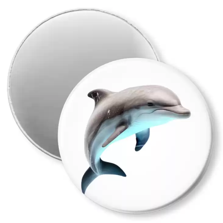 przypinka magnes Delfin