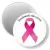 Przypinka magnes Świadomość raka piersi