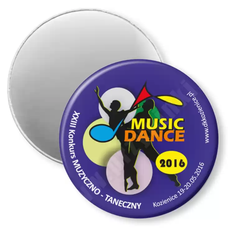 przypinka magnes Music Dance 2016