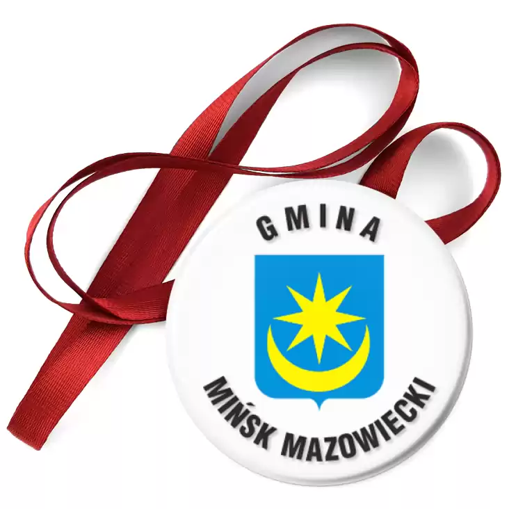 przypinka medal Gmina Mińsk Mazowiecki