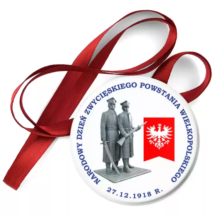 przypinka medal Powstanie Wielkopolskie Pomnik Powstańców