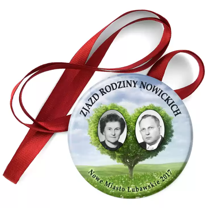 przypinka medal Zajazd Rodziny Nowickich