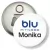 Przypinka otwieracz-magnes Blu Fitness