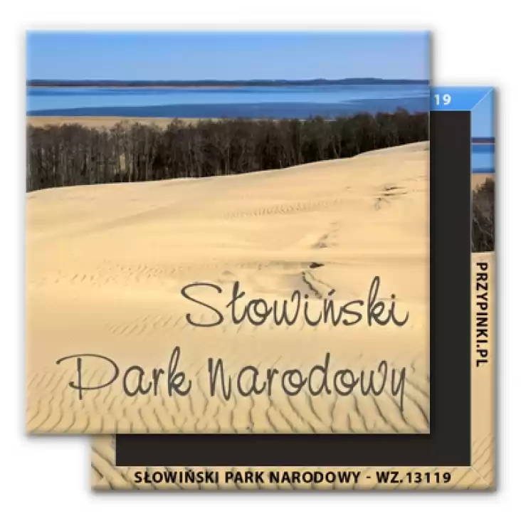 magnes 50x50mm Słowiński Park Narodowy