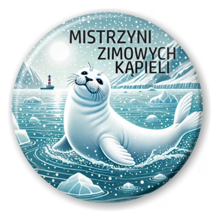 przypinka Mistrzyni zimowych kąpieli