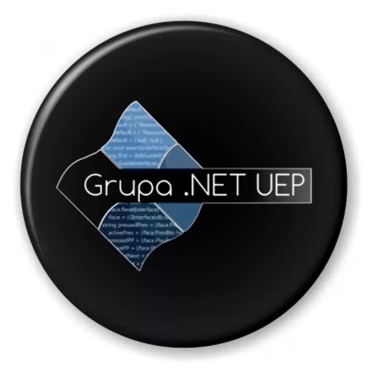 przypinka Grupa .NET UEP