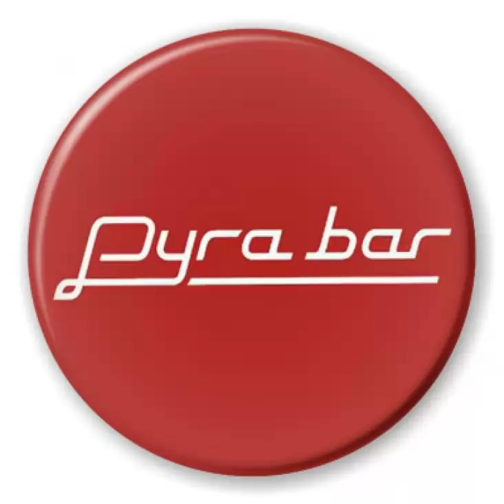przypinka Pyra bar