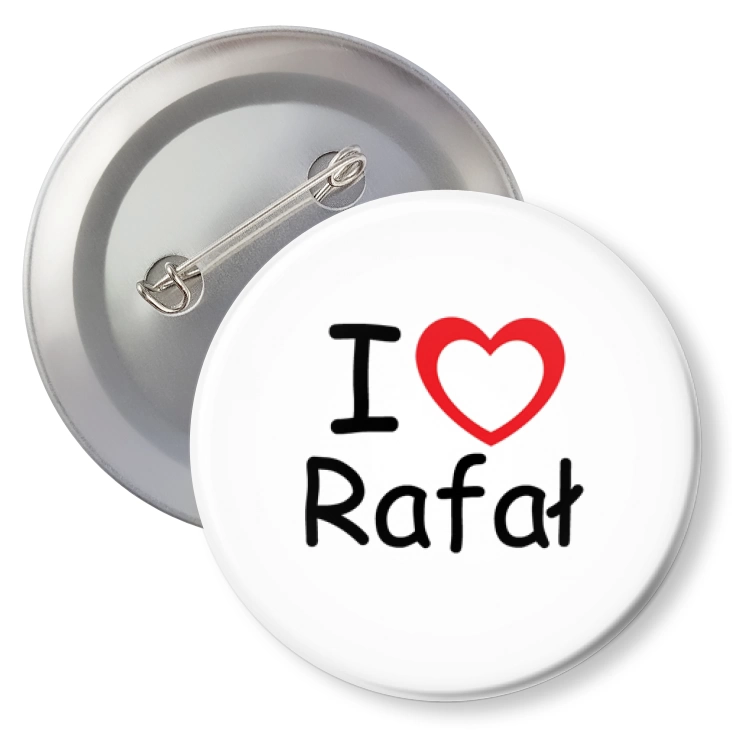 przypinkaI love Rafał