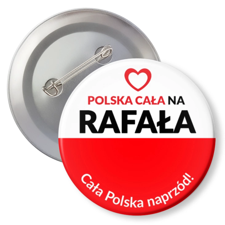 przypinkaPolska cała na Rafała