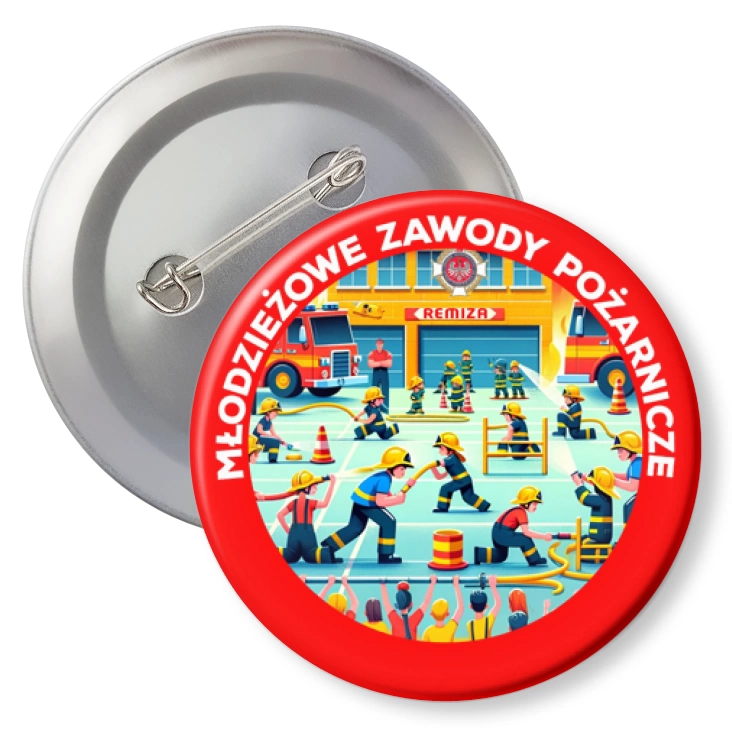 przypinkaMłodzieżowe Zawody Pożarnicze