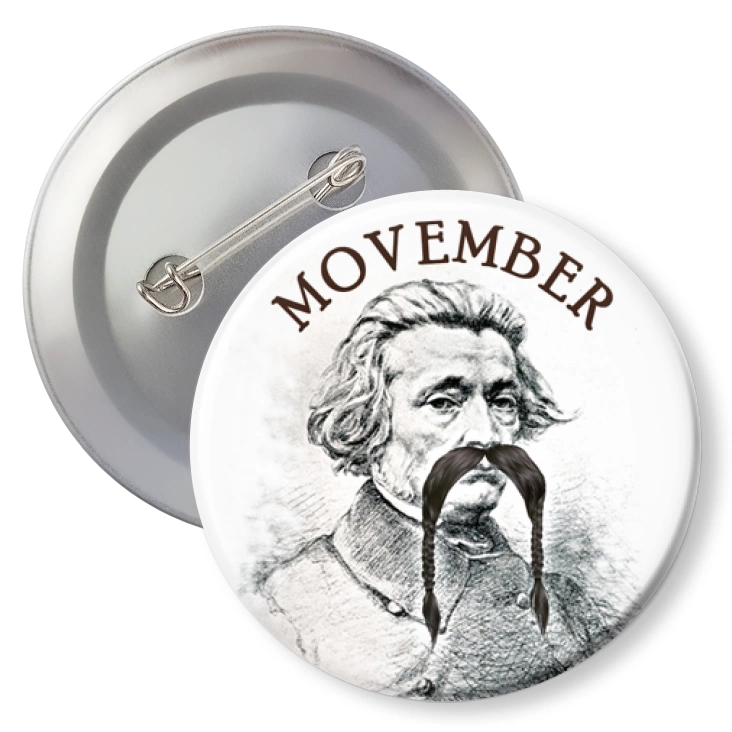 przypinkaMovember Adam Mickiewicz