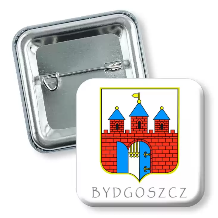 przypinka kwadrat agrafka Bydgoszcz
