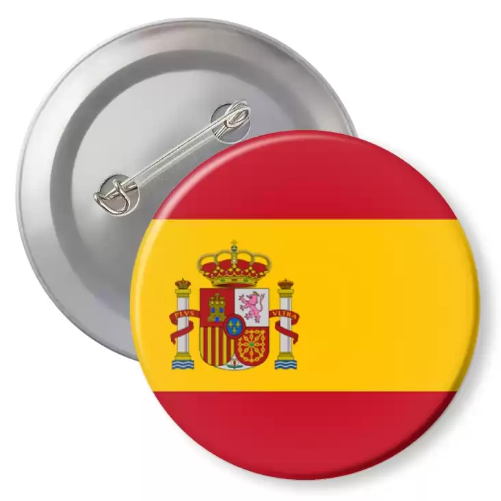 przypinka agrafka Flaga Hiszpania