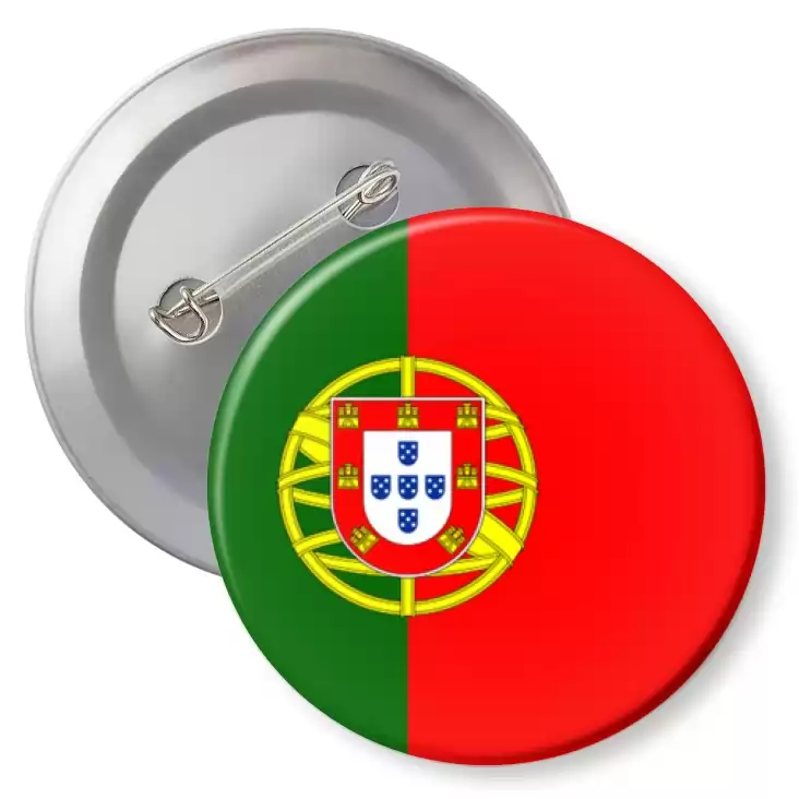 przypinka agrafka Flaga Portugalia