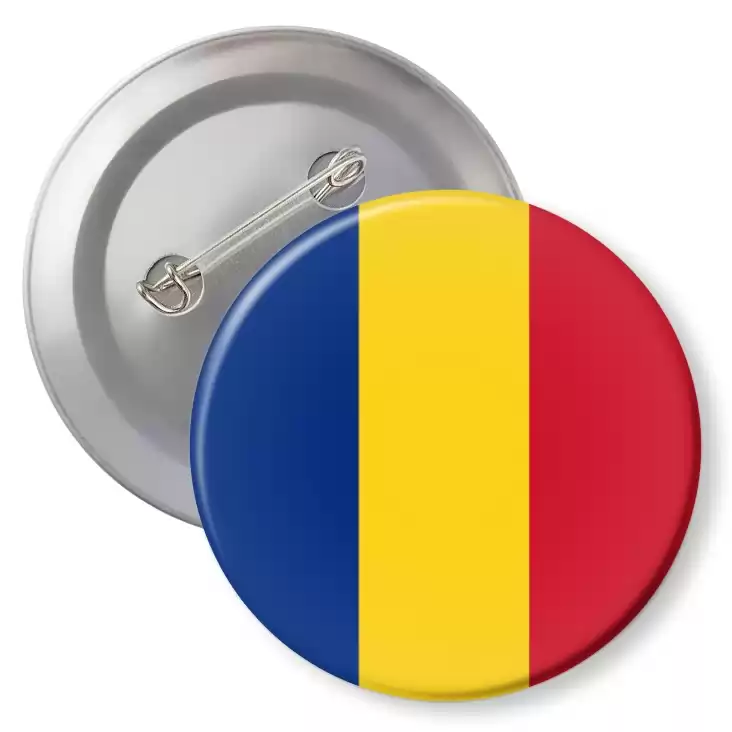 przypinka agrafka Flaga Rumunia