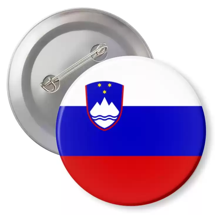 przypinka agrafka Flaga Słowenia