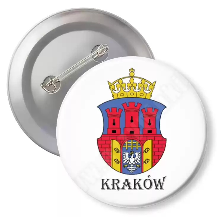 przypinka agrafka Kraków