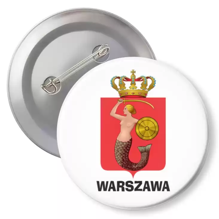 przypinka agrafka Warszawa