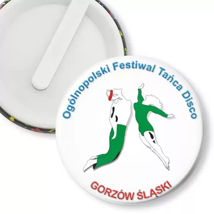 przypinka klips Ogólnopolski Festiwal Tańca Disco w Gorzowie Śląskim
