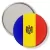Przypinka lusterko Flaga Mołdawia
