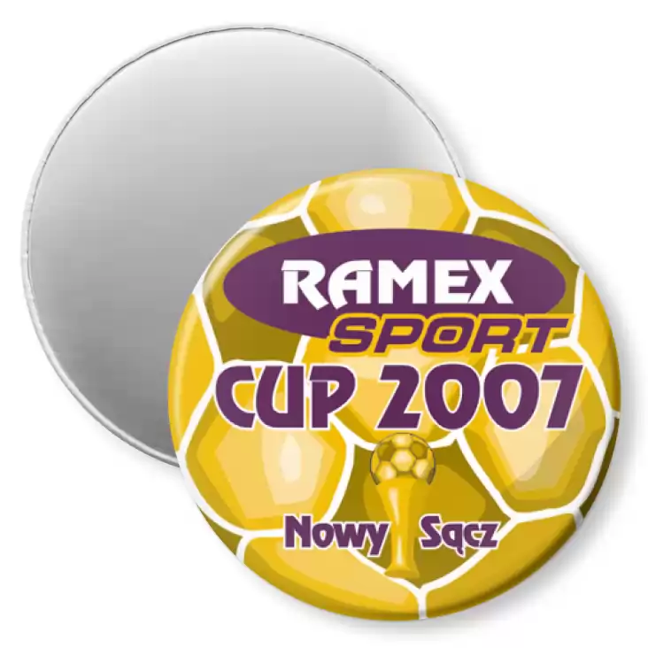 przypinka magnes Ramex Sport Cup 2007