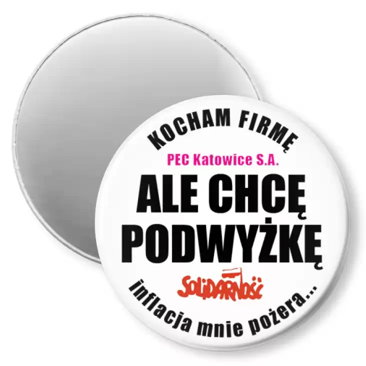 przypinka magnes PEC Katowice S.A.
