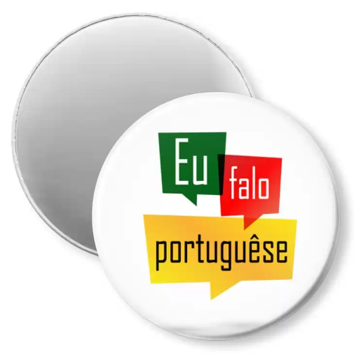 przypinka magnes Mówię po portugalsku
