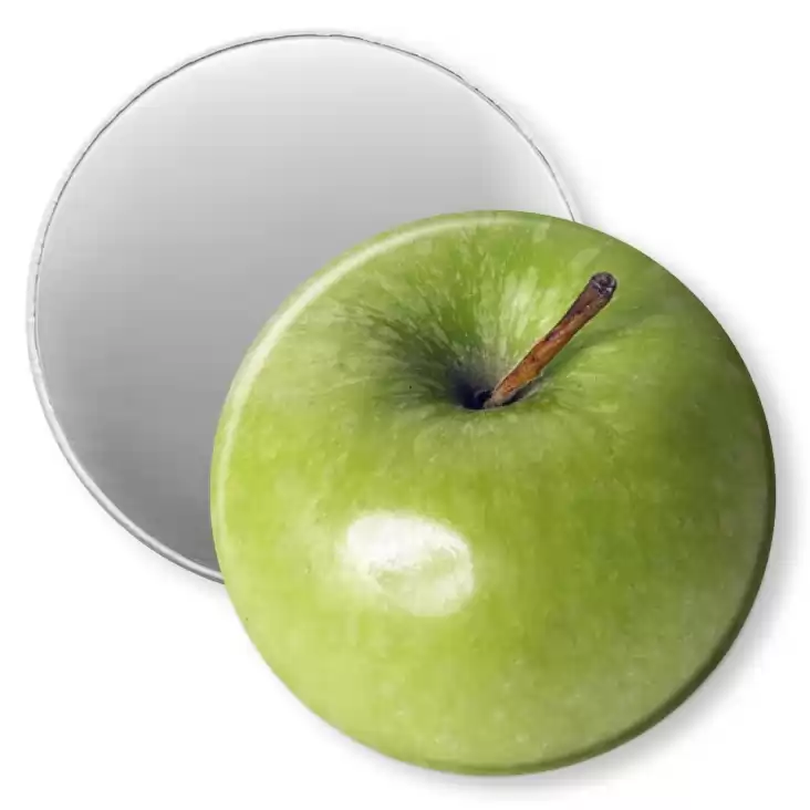 przypinka magnes Jabłko zielone