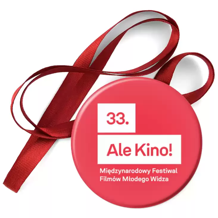 przypinka medal Ale Kino! - logo