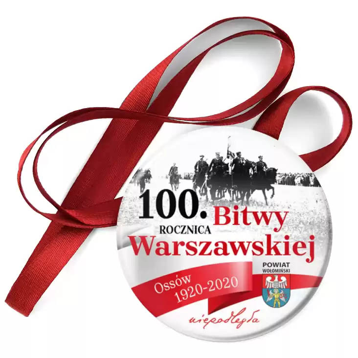 przypinka medal 100. rocznica Bitwy Warszawskiej
