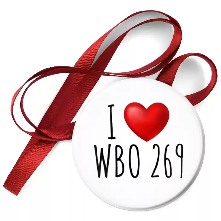 przypinka medal I love WBO 269