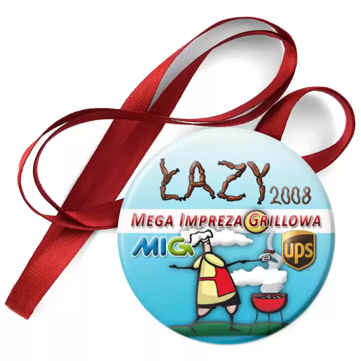 przypinka medal MIG 2008 - Mega Impreza Grillowa