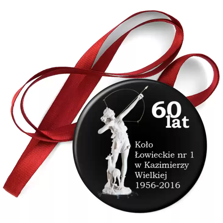 przypinka medal Koło Łowieckie w Kazimierzy Wielkiej