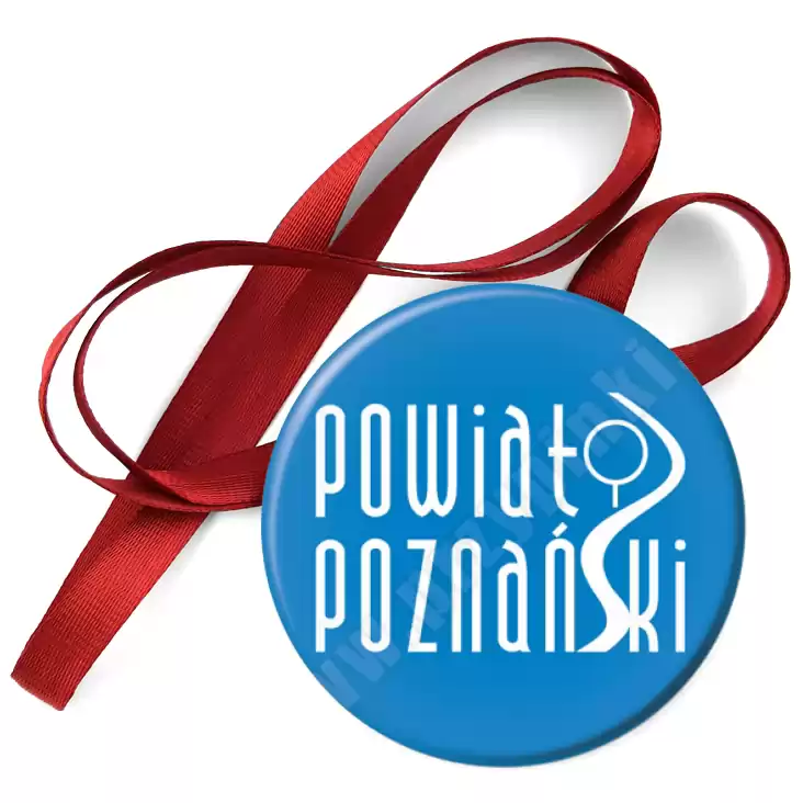 przypinka medal Powiat Poznański