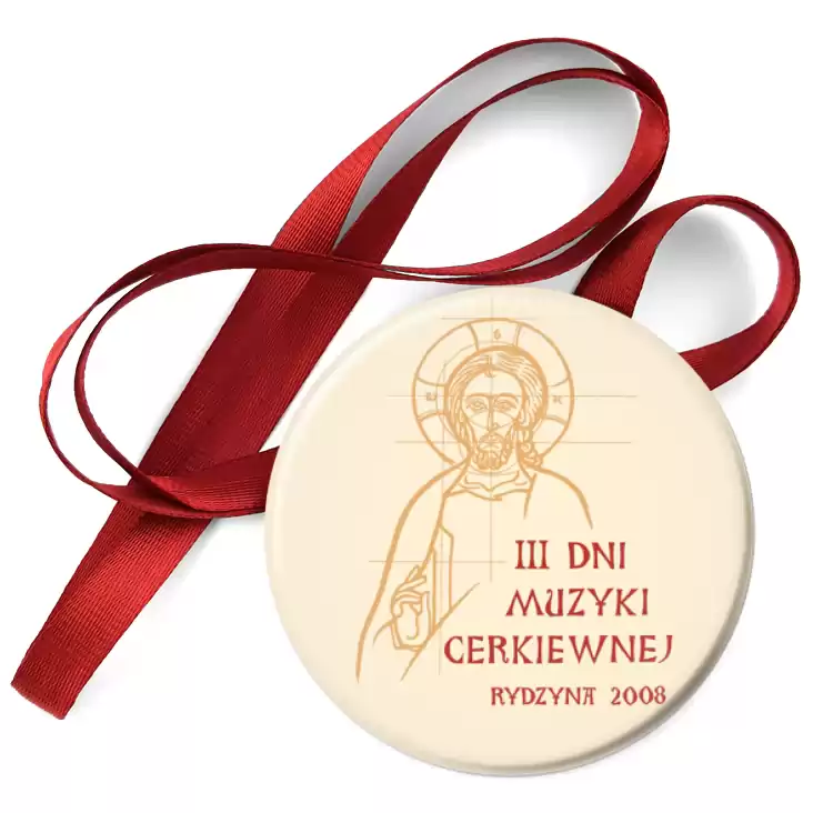 przypinka medal Dni Muzyki Cerkiewnej Rydzyna