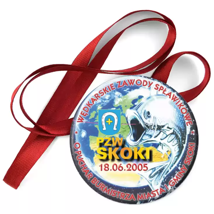 przypinka medal Wędkarskie Zawody Spławikowe 2005