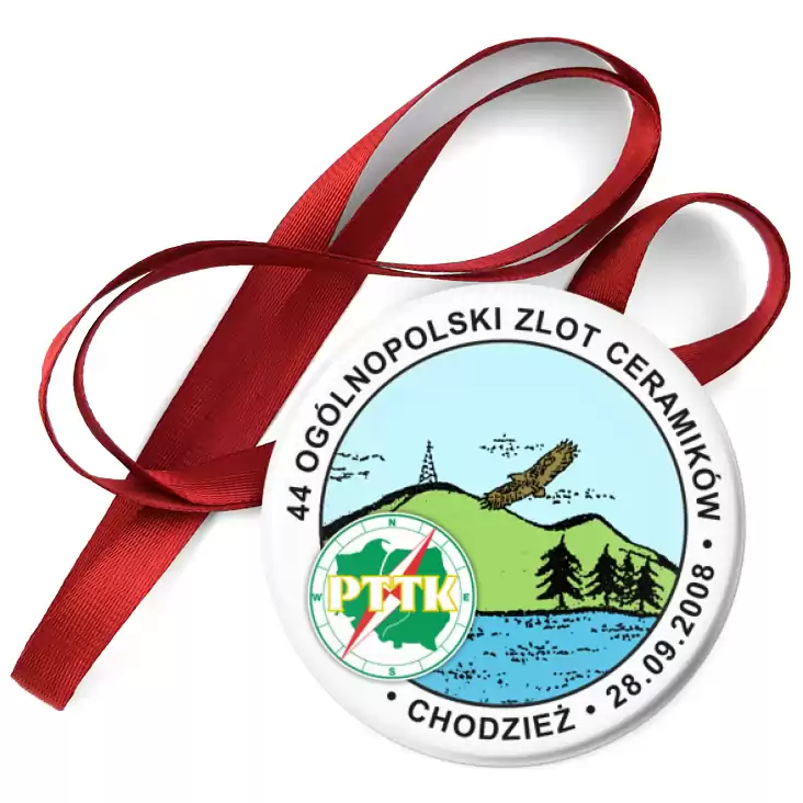 przypinka medal PTTK Chodzież - Ogólnopolski Zlot Ceramików