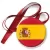 Przypinka medal Flaga Hiszpania