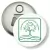 Przypinka otwieracz-magnes Logo Stowarzyszenie Przyjaciół Zadzimia